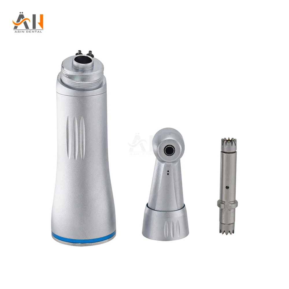 Dental Low Speed Handpiece Kit Air Turbine Straight Contra Angle Air Motor Inner Water Spray 2/4Holes Available