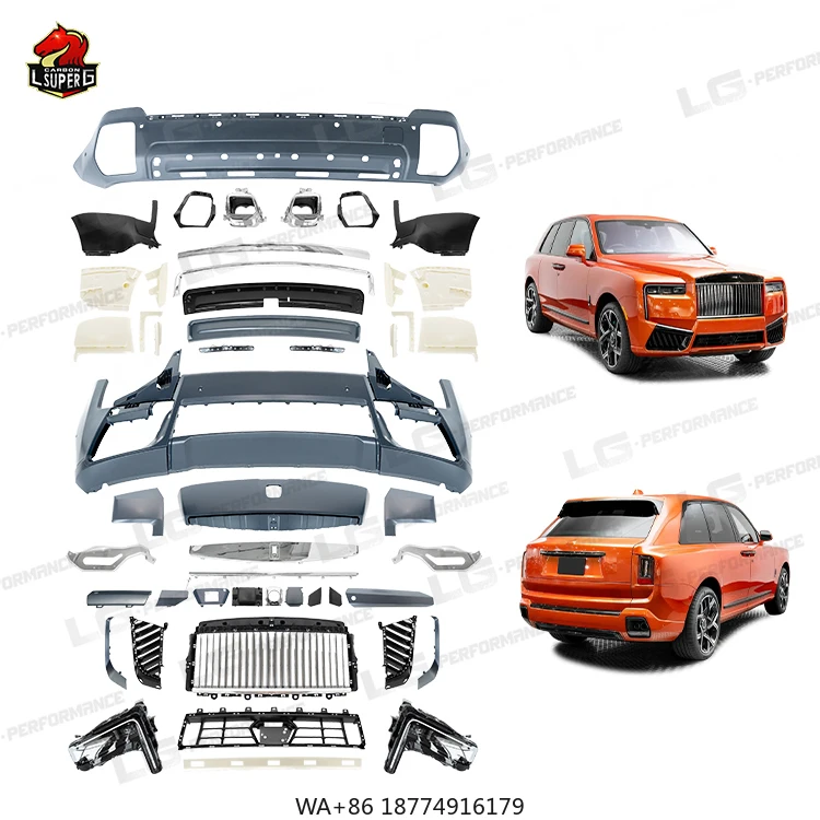 

Хорошее качество, комплект кузова от старого до нового стиля для Cullinan 2018-2024 до 2025, автомобильные внешние аксессуары