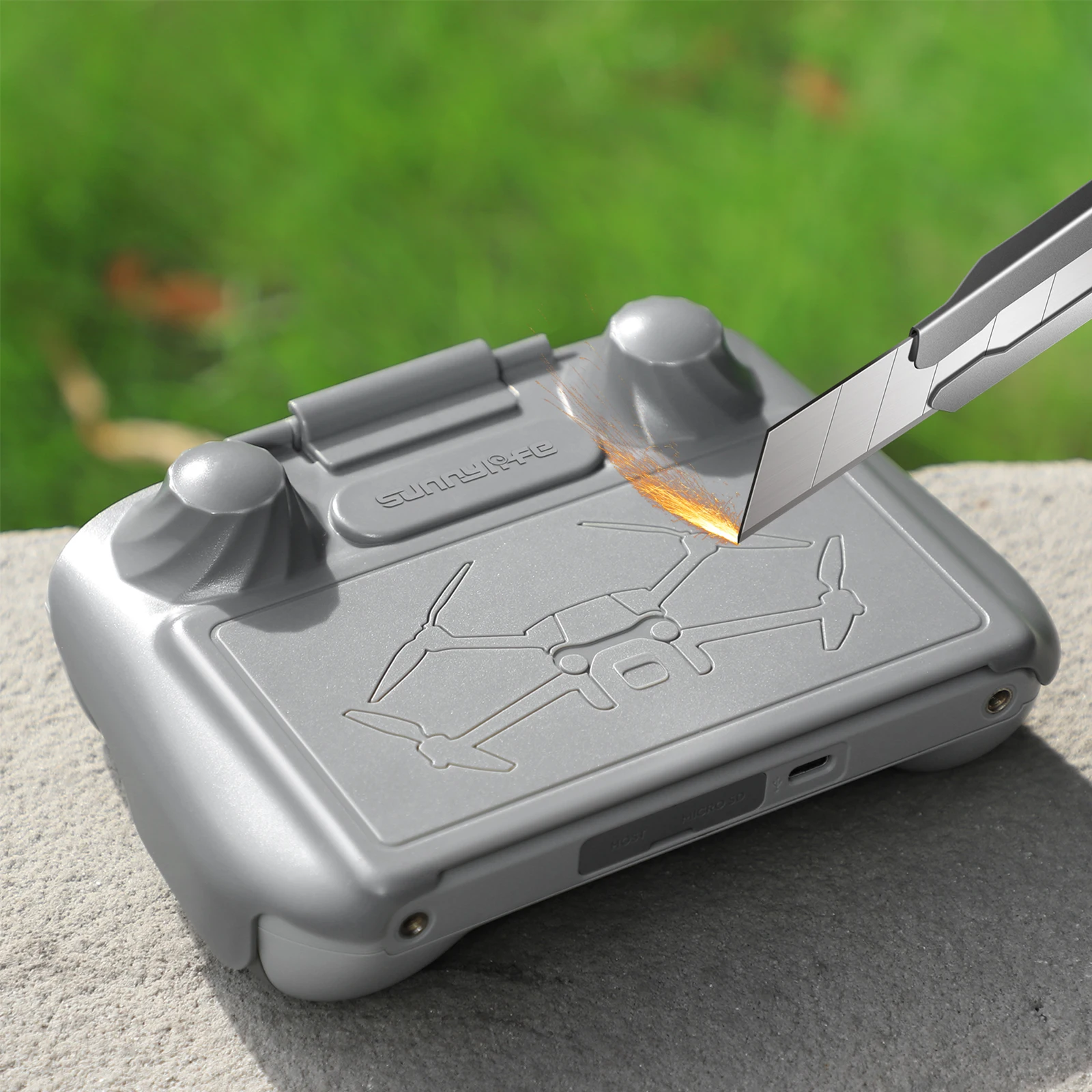 Pilot zdalnego sterowania 2 w 1 Osłona przeciwsłoneczna Osłona przeciwsłoneczna Osłona ochronna do DJI Mini 3 Pro/Mini 3/Mavic 3 RC Drone Akcesoria — zdjęcie produktu 6