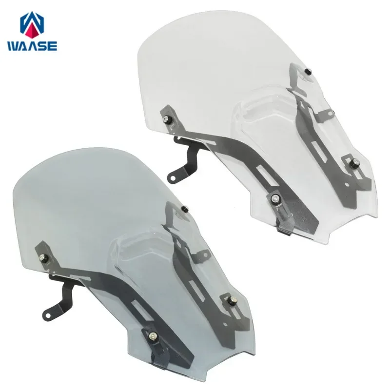 

WAASE For Honda CRF1100L Africa Twin Adventure Sports 2020-2024 Windscreen Windshield Wind Deflector Shield Screen Visor Glass