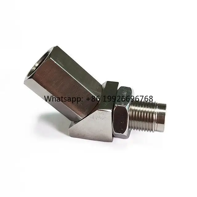 

Universal Fitment 135-Degree Automotive Oxygen Sensor M18X1.5 Connector for Car Modification