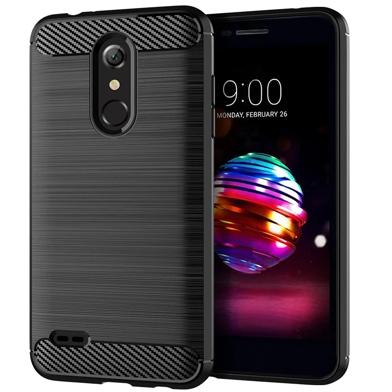 For LG X4 Plus x4+ lgx4 k30 Phoenix Plus Soft Silicone Case Luxury Phone Cover for lg k10 k11 plus 2018 Shockproof Matte Cases