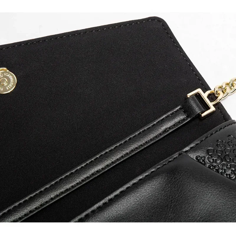 CH أزياء المرأة حقيبة كروسبودي محكم الجلود الفاصل الذهب سلسلة شعار التفاصيل مساء حزب المحفظة الساخن بيع