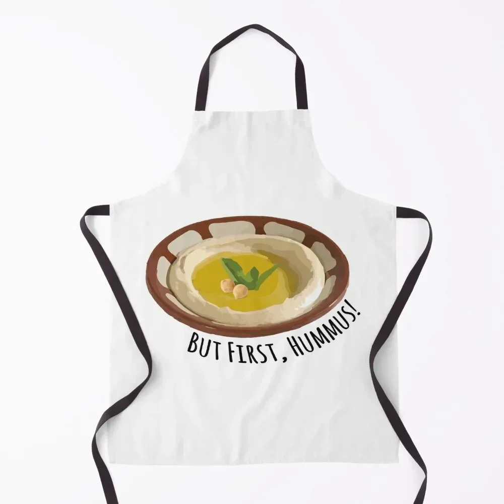

But first, hummus! Apron Kitchen on the wall Kids Custom professional hairdressing Apron