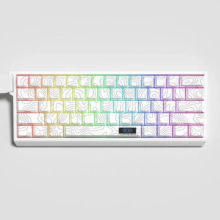 

Side-engraved Cherry Keycaps, PBT 132 Keys, Translucent, Creative for Customized Mechanical Keyboards