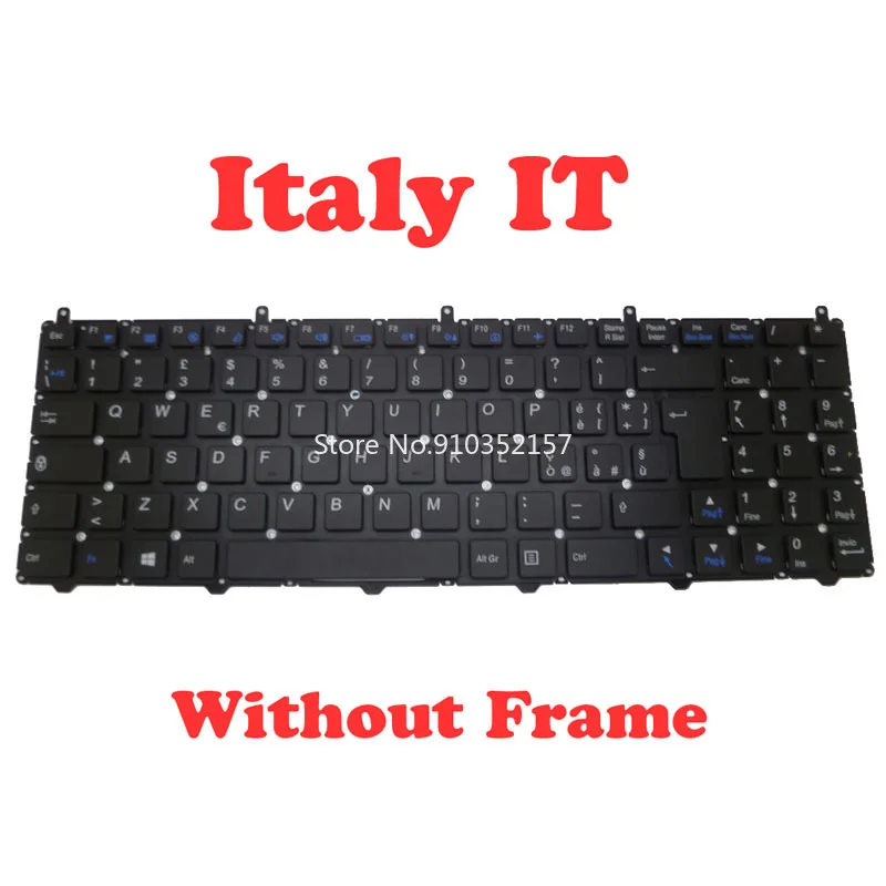 SW SD GR PO JP teclado para Gigabyte P15F R5 V2 V3 V5 V7 Q25N Q2546N Q2556N Reino Unido Italia IT ruso RU LA Brasil BR