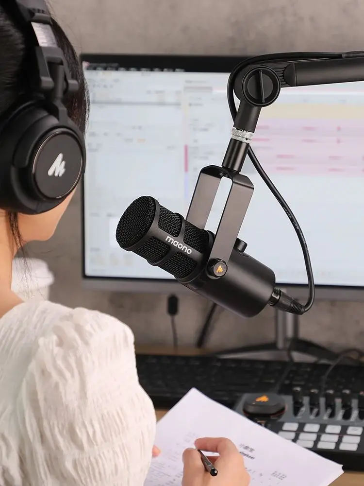 maono Microphone dynamique USB/XLR