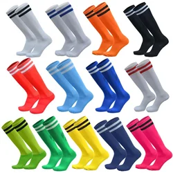 Adult Football Socks Hit Color Wear-resistant Children Kids Sport Long Socks Over Knee High Baseball Hockey Socks