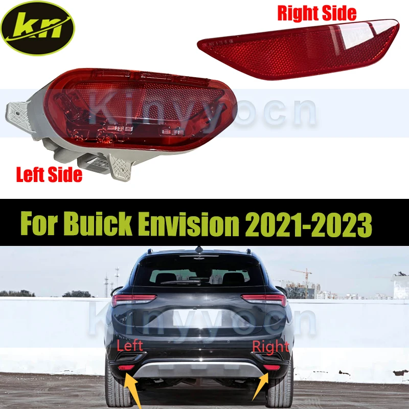

Car Rear Bumper Light Brake Lamp For Buick Envision/Envision S 2021-2023 Rear Fog Light Reflector Light Turn Signal Lamp