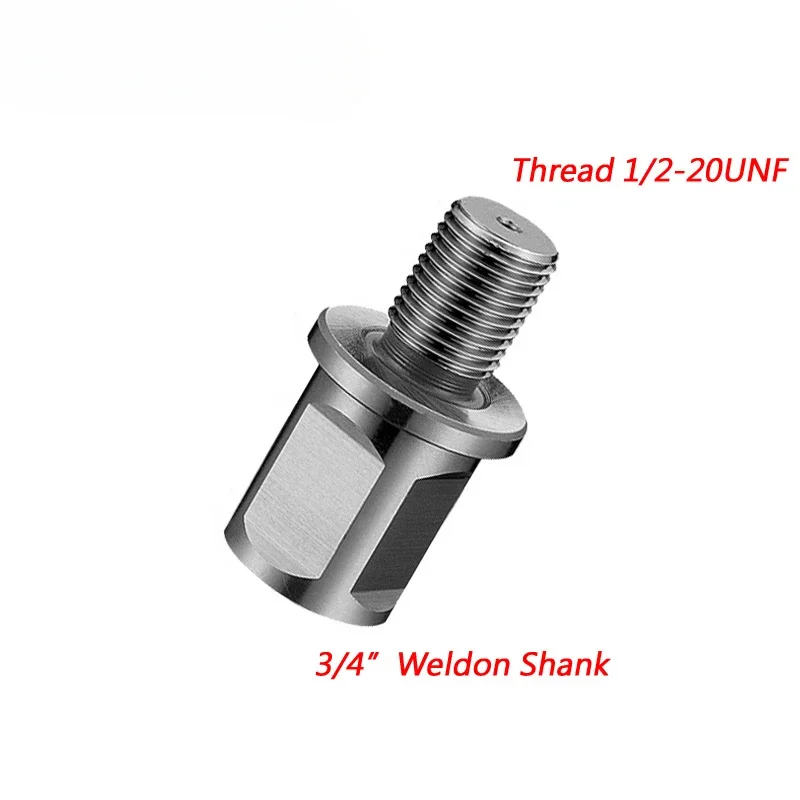 Magnetic Drill B16 Taper Shank, 1/2-20UNF Thread Adapter. Magnetic Drill Accessories Adapter With Weldon Shank Universal Shank.