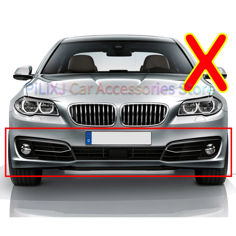 For BMW 5 Gran Turismo F07 GT Ordinary Version M-Sport 2009-2017 Auto Parts Front Bumper Headlamp Washer Nozzle Spray Cover Cap