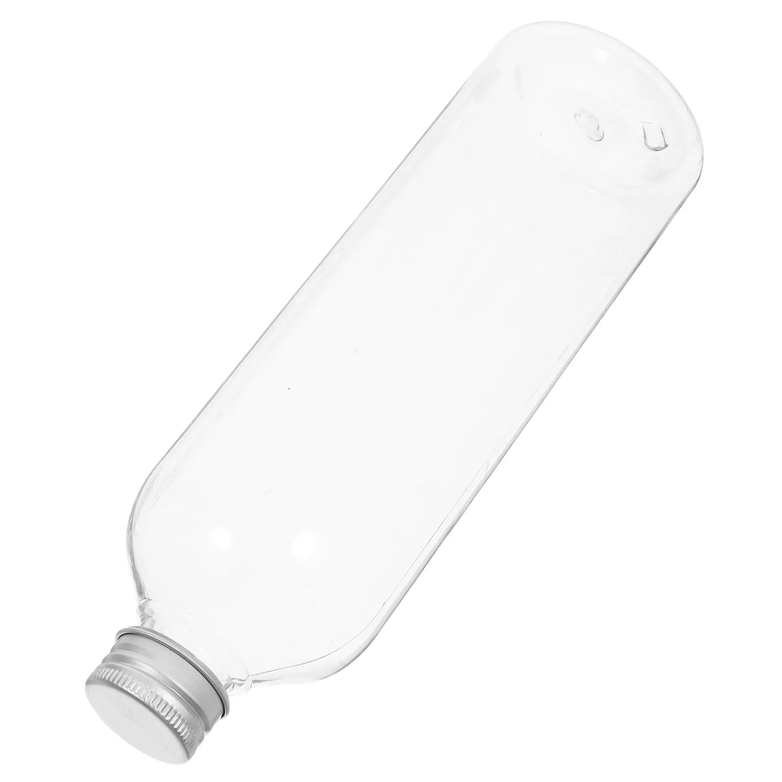 500ml 음료용 병, PET 재질, 누수 방지 알루미늄 캡, 재사용 가능한 주스/음료용 플라스틱 용기, 휴대용 샴푸 병