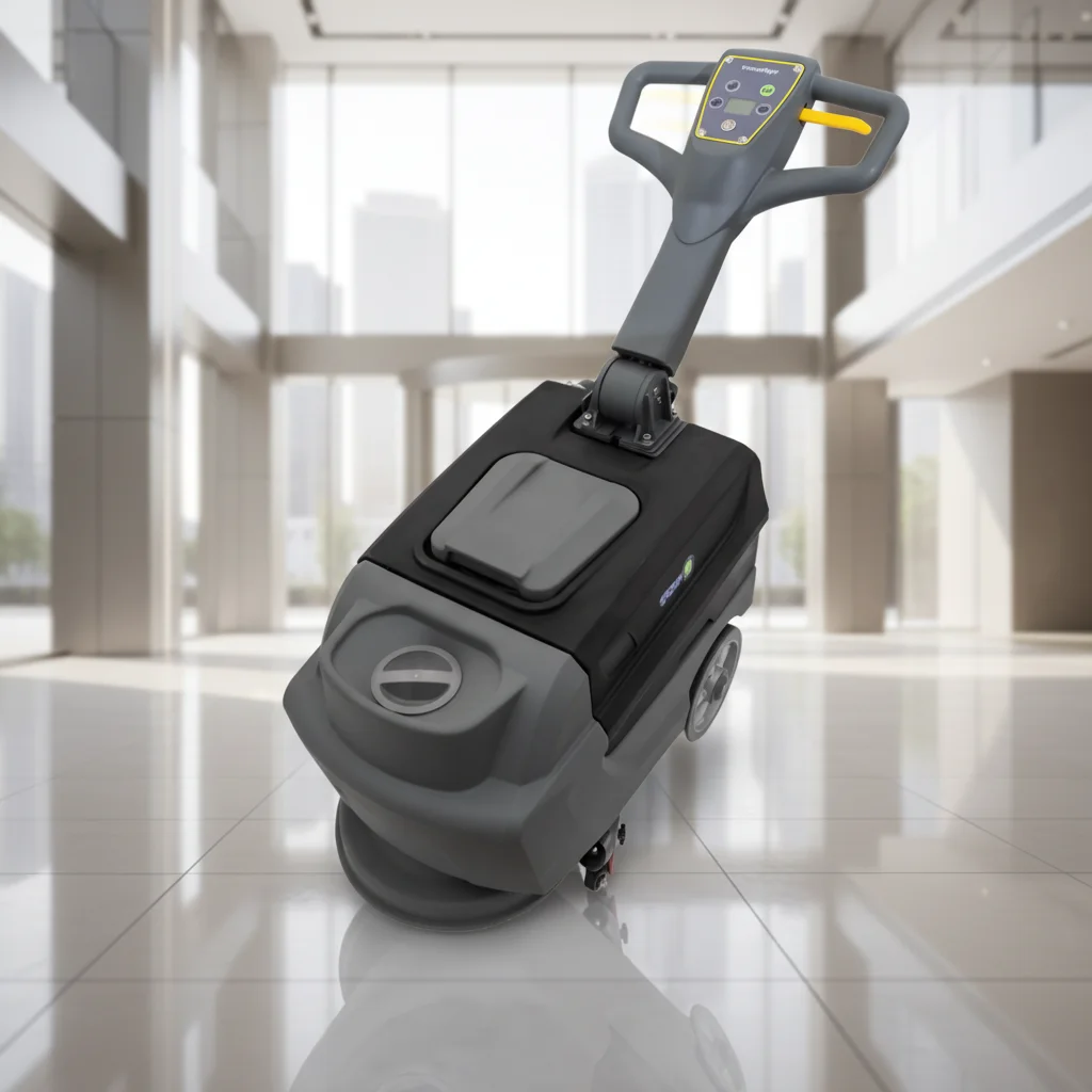 Small push-on, double commercial floor cleaning  , dryer, cheaper compact equipment