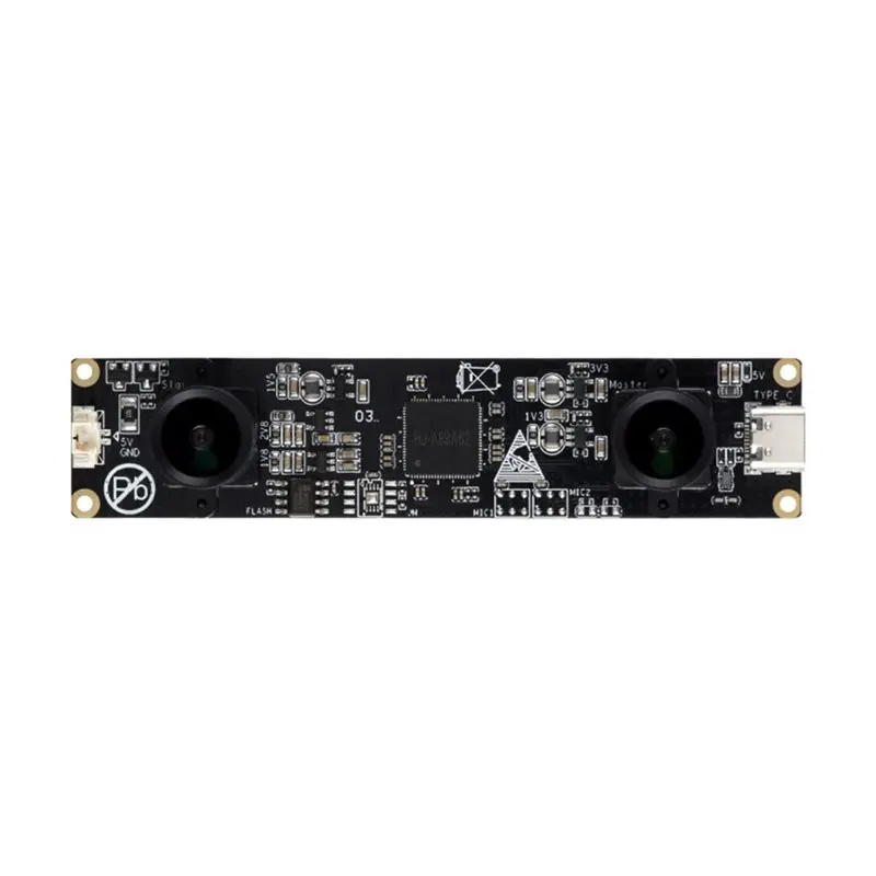 

【ПОДАРОК】USB-модуль камеры 2 МП UVC Plug&Play, два сенсора OS02G10, базовая длина кабеля 62 мм, синхронизированный вывод кадров для роботов/3D-систем визуализации S