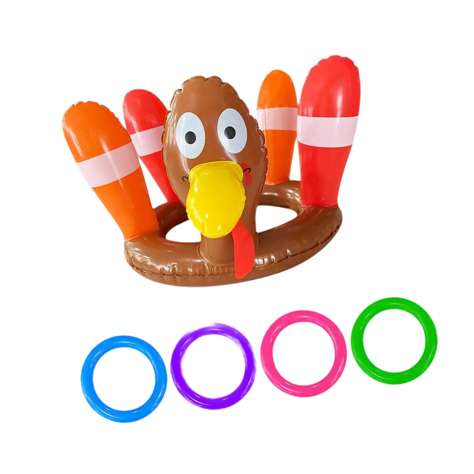 Inflatable Hat Toy Toss Game Hat for Family Activities Party Supplies Favors