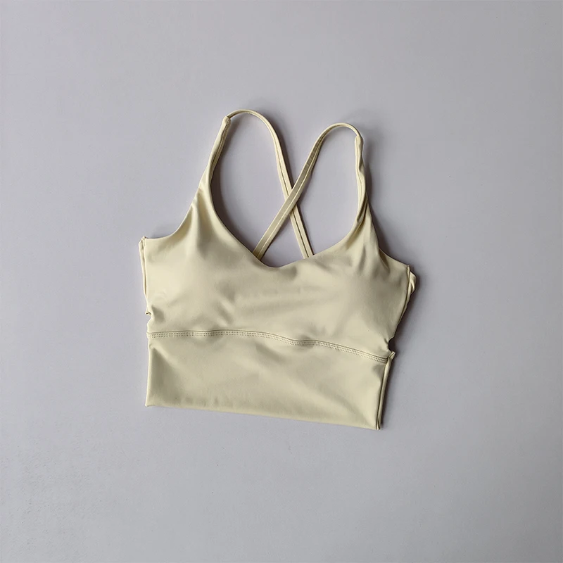 Hochintensive Sportunterwäsche für Frauen Professioneller stoßfester und formstabiler Yoga-Top-BH Lauf- und Fitness-Bekleidung – Detail 7