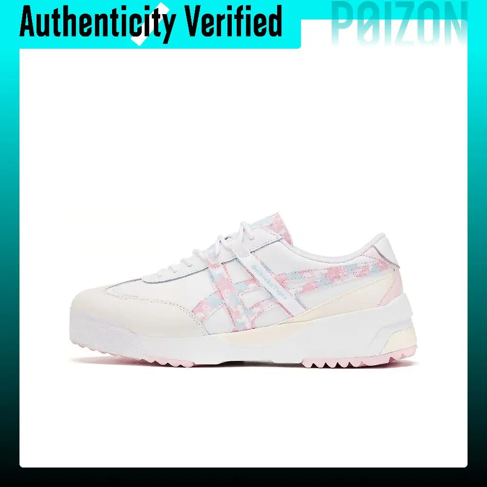 Onitsuka Tiger Delegation Synthetic Leather, Split Cow Leather, Leather Cushioning Abrasion Resistant Low top 1183B953-100