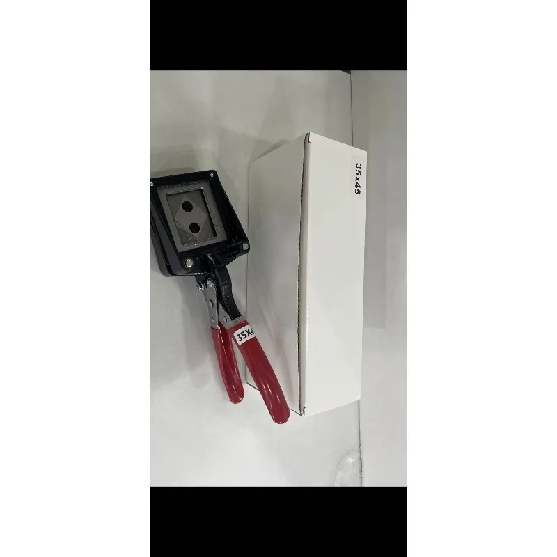 35*45mm Manual Photo Cutter, Handheld Card Trimmer, Plier Type Cutter for Photo Paper Passport & Seal Sampling