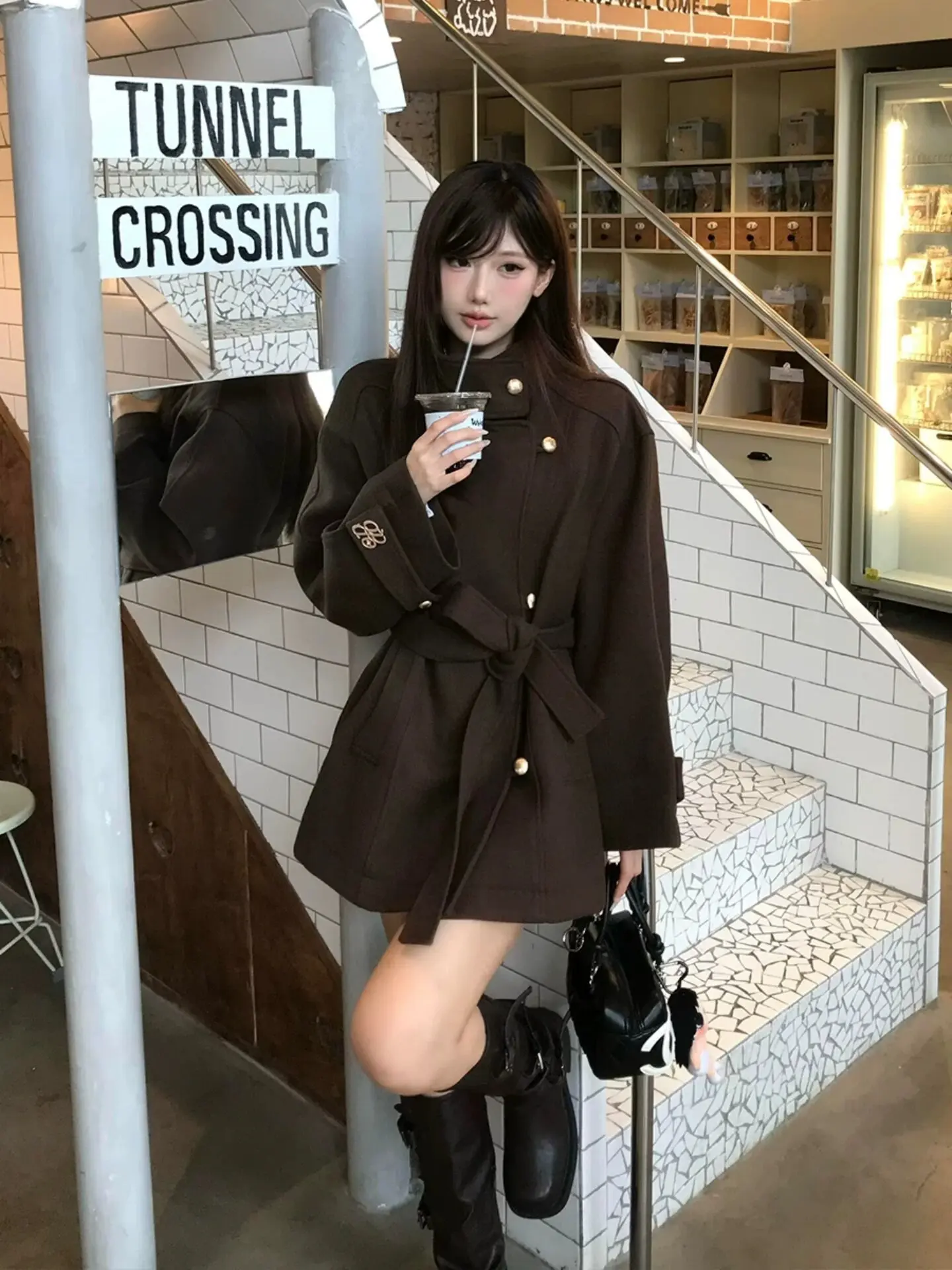 Winter New Coat Women's 2026 New Winter Thickened Small Down Jacket Liner Woolen Woolen Coat