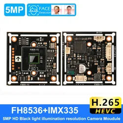 Cámara CCTV AHD 4 en 1, placa CMOS IMX335 + FH8538, 1/2 megapíxeles, 5,0 pulgadas, para CCTV AHD,CVI,TVI, cámara analógica