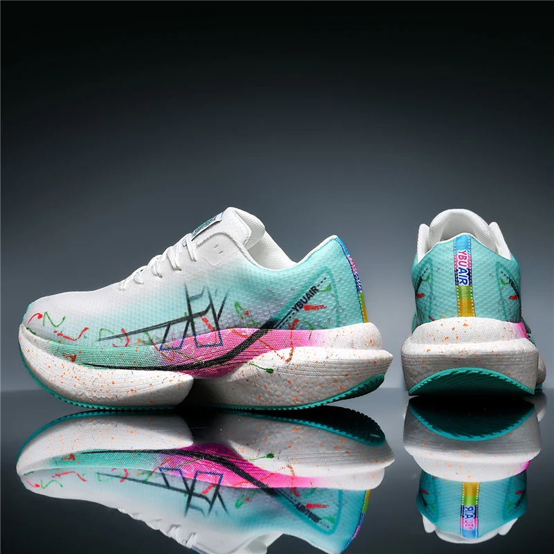 

Supercritical E-TPU Marathon Running Shoes Men Women High-quality Road Jogging Shoes Light Comfy Sneakers Mesh Training Shoes