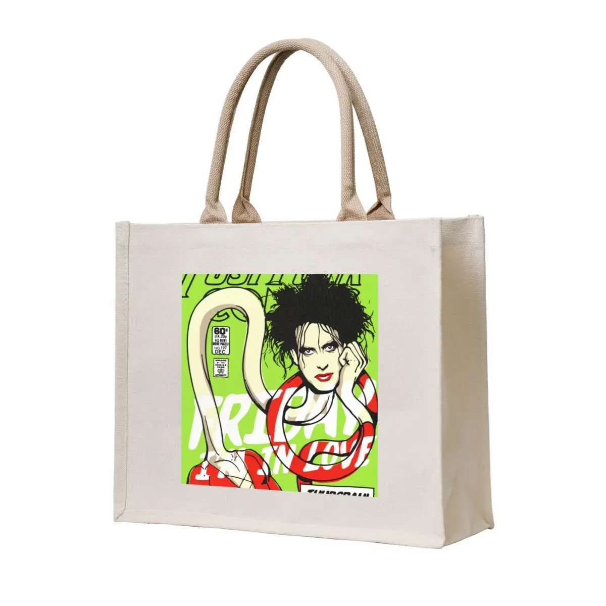 

Post-Punk Heroes Plastic Tote Bag cute tote bag Cloth bags foldable reusable bag Women's handbag