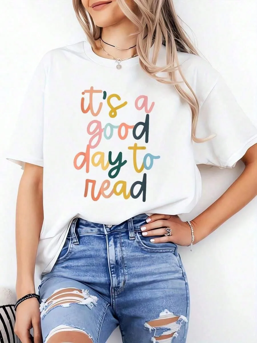 Womens Graphic Tshirt Inspirational Quote Casual Streetwear Top Positive Message Design Everyday Outfit Trendy Fashion Gift Idea