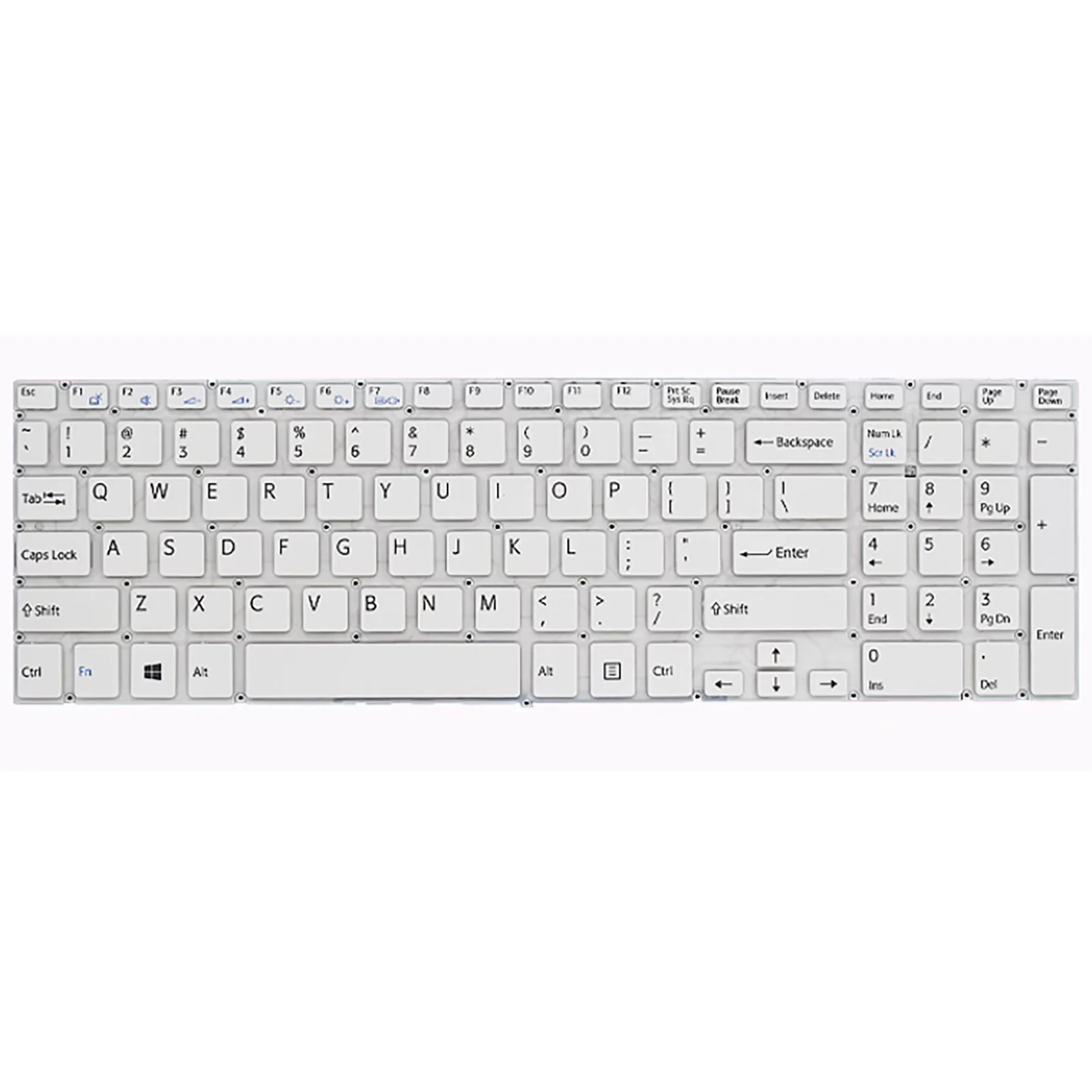 

Американская раскладка для SONY SVF15 SVF152a23t SVF153a1qt SVF15327scp SVF152 SVF1521 SVF152A23T SVF152C29W клавиатура ноутбука