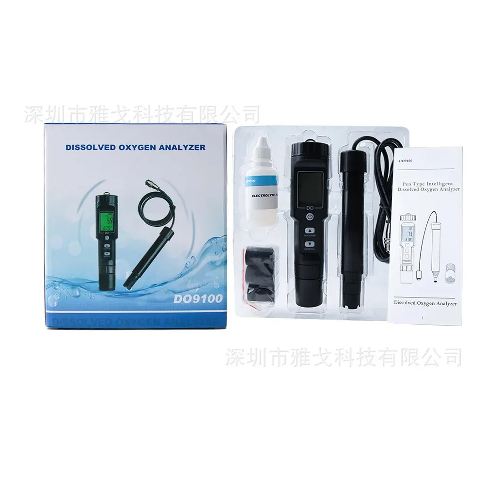 DO9100 Aquaculture Pond Dissolved Oxygen Water Quality Analyzer Concentration Control Dissolved Oxygen Detector