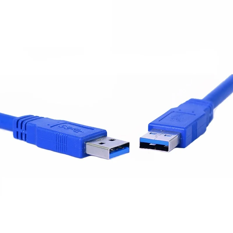 كابل بيانات USB 3.0 إلى كابل USB ، ذكر إلى ذكر ، خط سلك تمديد ، جودة عالية لمشعاع الهاتف المحمول