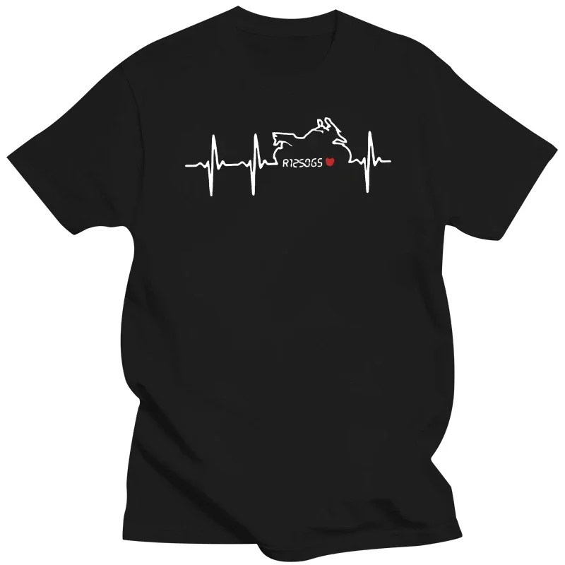 Tuning Accessories T-Shirt Heartbeat Motorcycle Biker Meeting Motif Logo