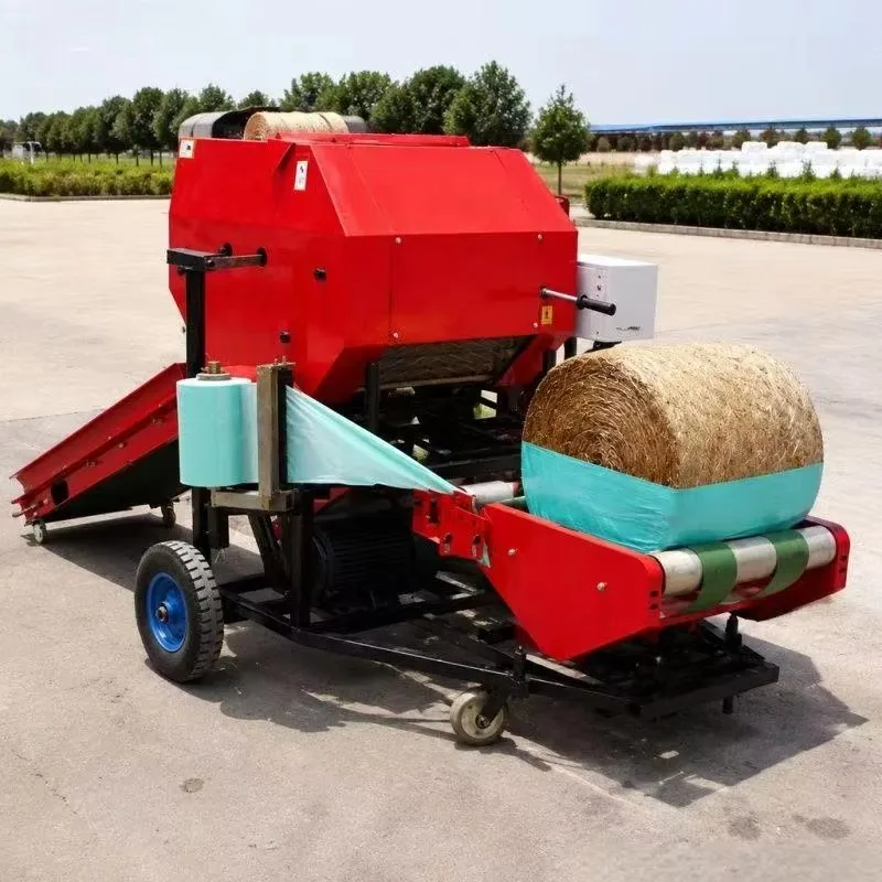 Automatic High Capacity PLC-Controlled Square Baler with Motor for Multiple Materials High Safety Level Shandong