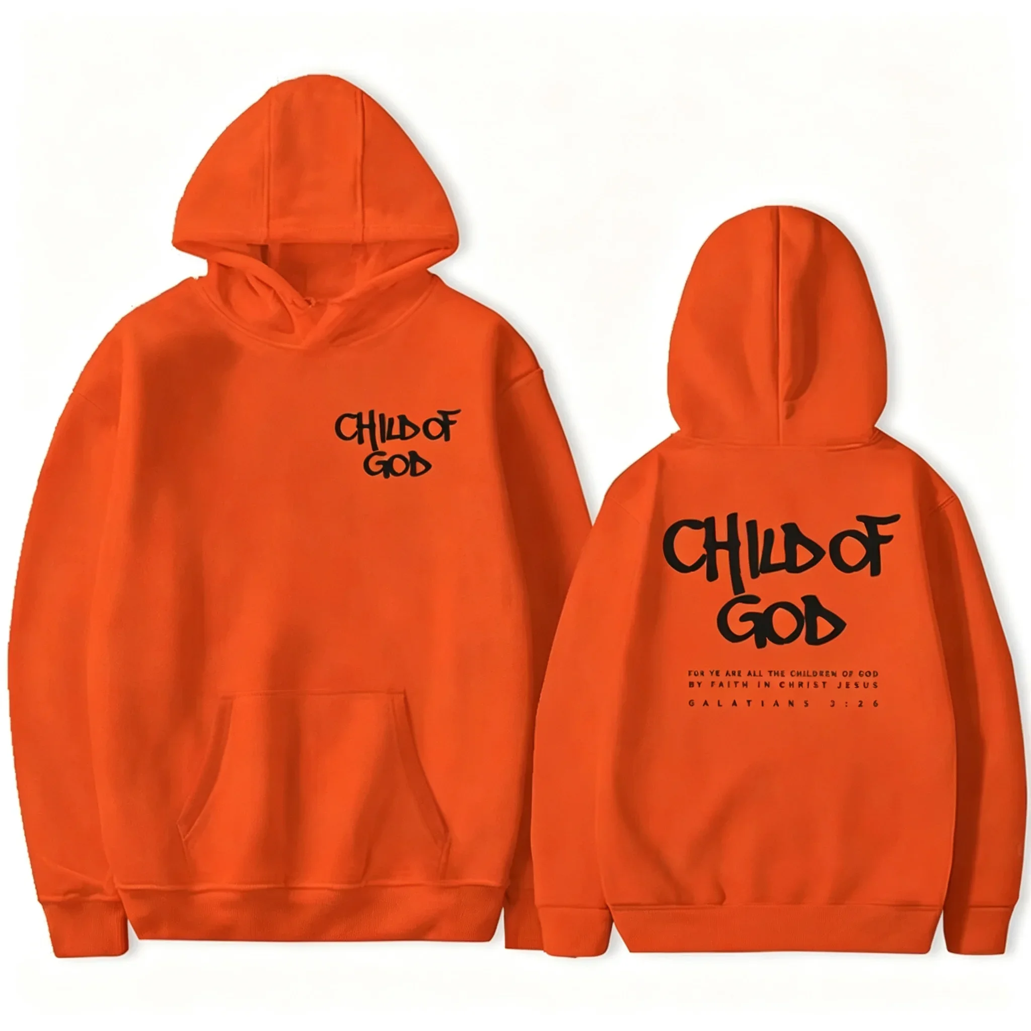 2026 I Am A God Child Kapuzenpullover mit Buchstabendruck, christliche Gott-Sweatshirts, Kapuzenpullover, Gebet zum Herrn, Sweatshirt, Damenbekleidung – Detail 17