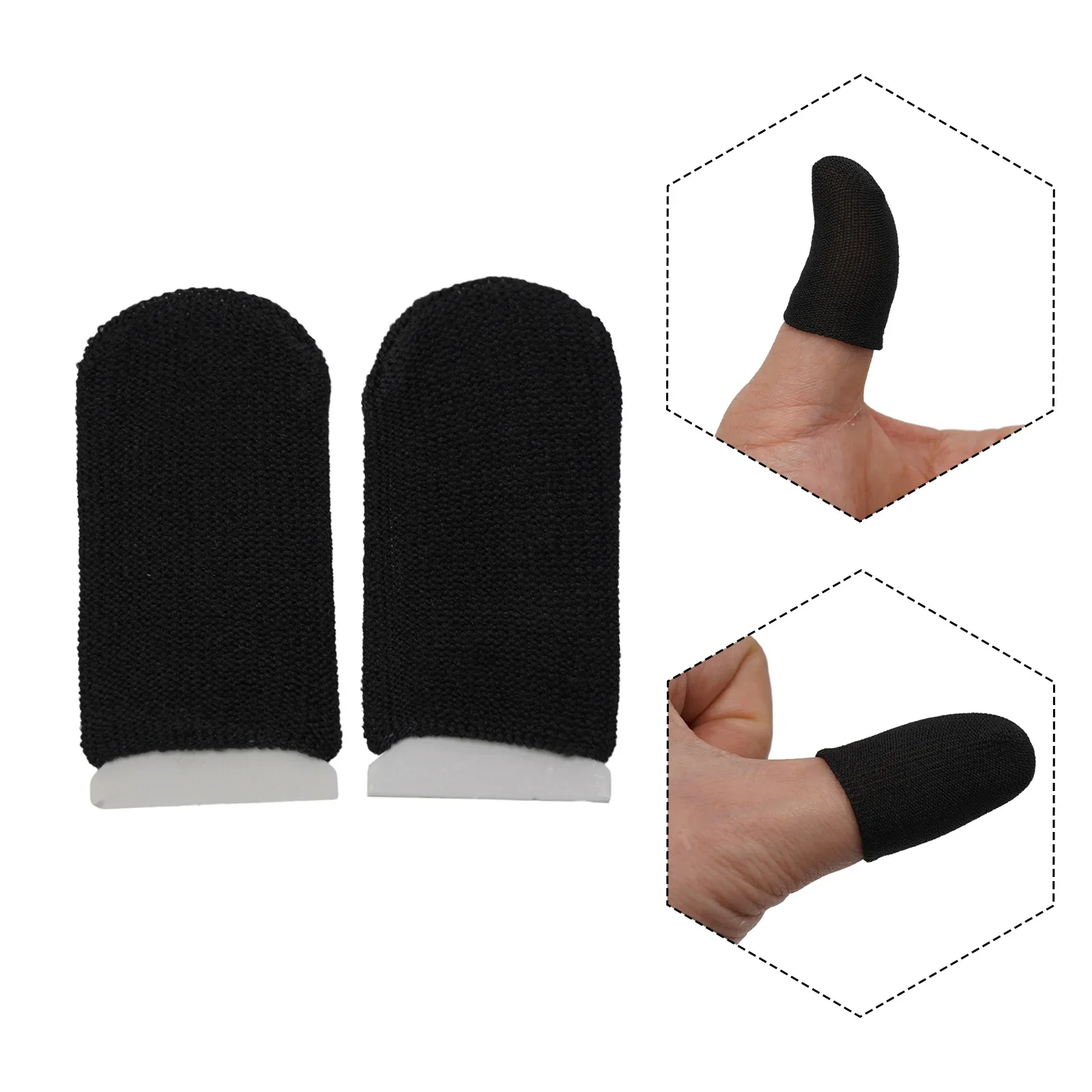 Guantes de dedo para juegos, transpirabilidad Superior y absorción del sudor, sensibilidad mejorada y experiencia de juego mejorada