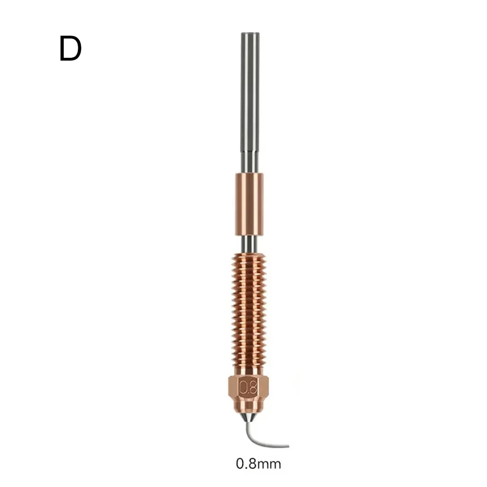 Quick-Swap mondstuk K1 K1c 3 V3 KE 0,2 mm/0,4 mm/0,6 mm/0,8 mm mondstukken Printermondstuk Opgewaardeerd hogesnelheidsafdrukken