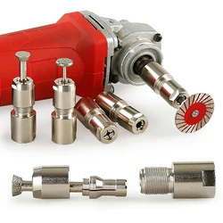 Universal Angle Grinder Modified 6/3mm Adapter to Straight Grinder Chuck Type Angle Grinder 5/8-11 M14 M10 Thread Grinding Cutte