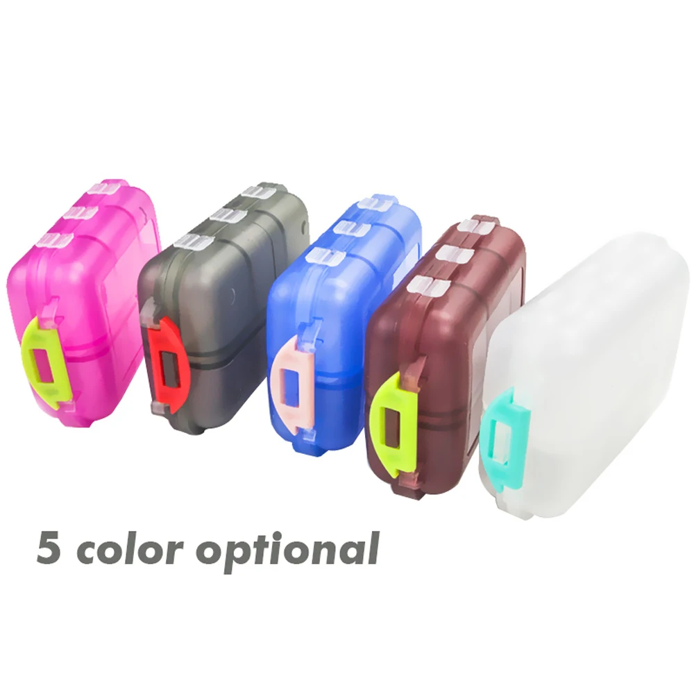 1PCS Travel Pill Organizer Box, Portable Pill Case, Pill Box Dispenser, with 12 Compartments for Different Medicines