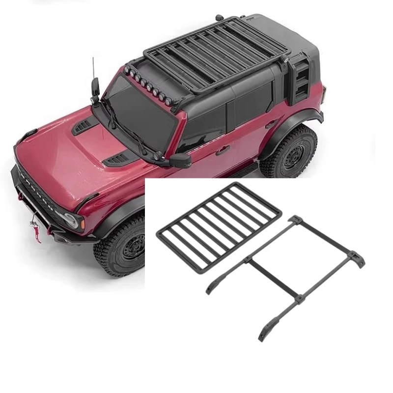 Bagażnik dachowy dla gąsienica RC ciężarówki 1 10. Traxxas trx4 bronco 2021. TRX4 bronco 2021 akcesoria. Zdalnie sterowanym samochodowym