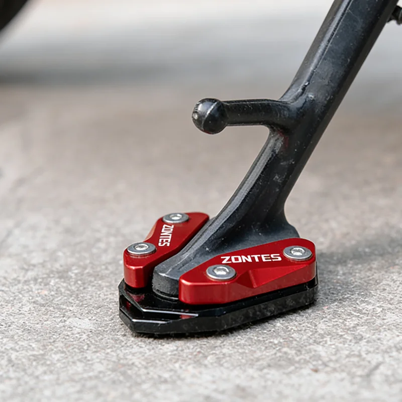 

For ZONTES 703 F R RR 703F 368E 368G 368K 368D Motorcycle CNC Modified Side Support Pad Chassis Anti-slip Stand Enlarged Seat