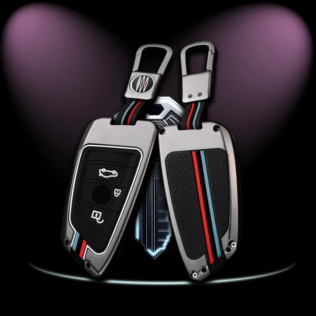 Funda Protectora de Aleación de Zinc para Llave de Coche BMW X1 X3 X4 X5 F15 X6 F16 G30 Serie 7 G11 F48 F39 520 525 f30 118i 218i 320i