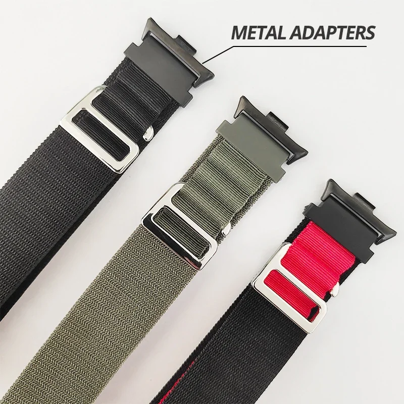 Alpine Nylon Strap for Redmi Watch 4 Smartwatch Band for Xiaomi redmiwatch 4 Weave Bracelet for redmi watch 4 Wristband Correa