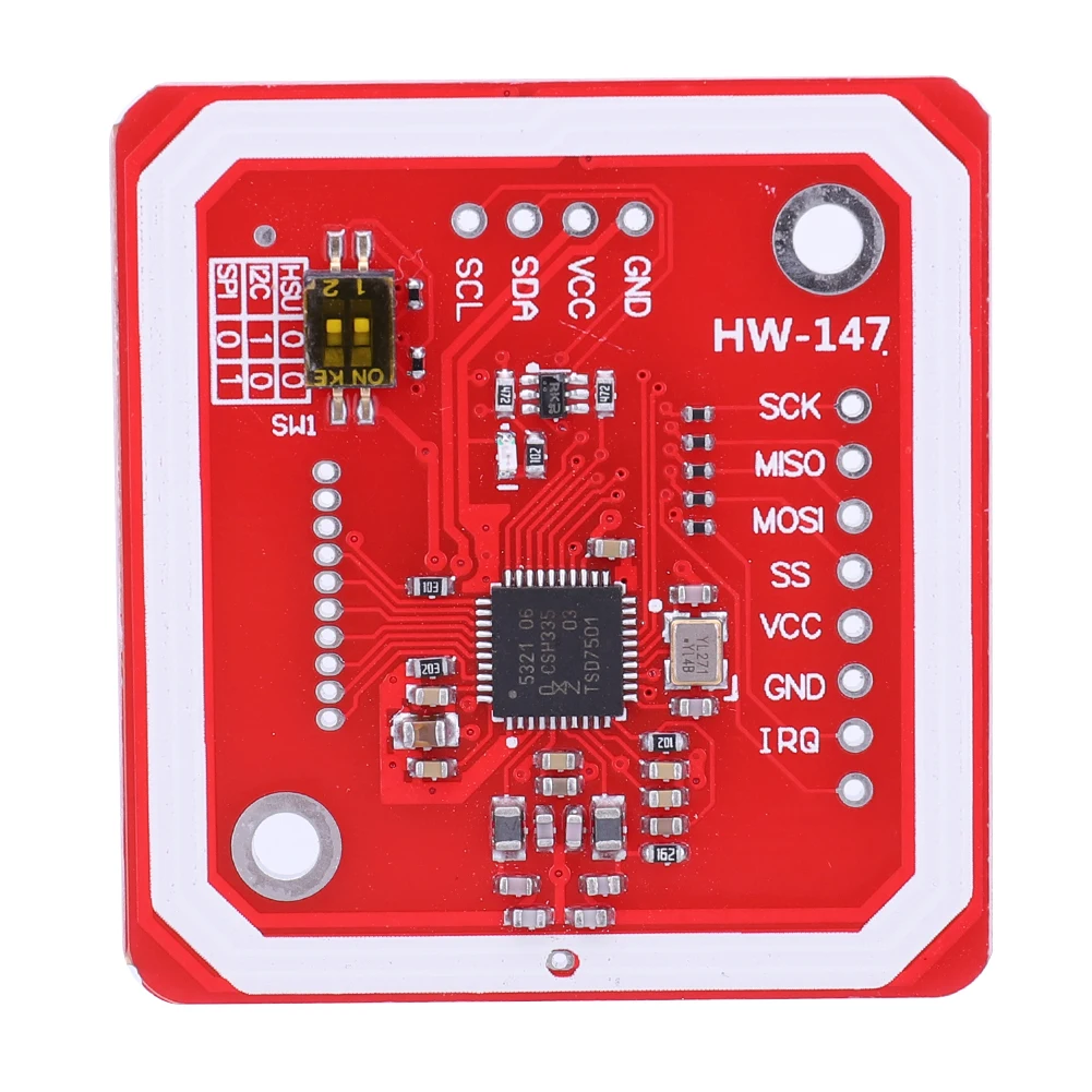 Near Field Communication Reader Module PN532 NFC RFID Module 13.56MHz V3 User Kits SPI I2C UART Reader Writer Module for Arduino