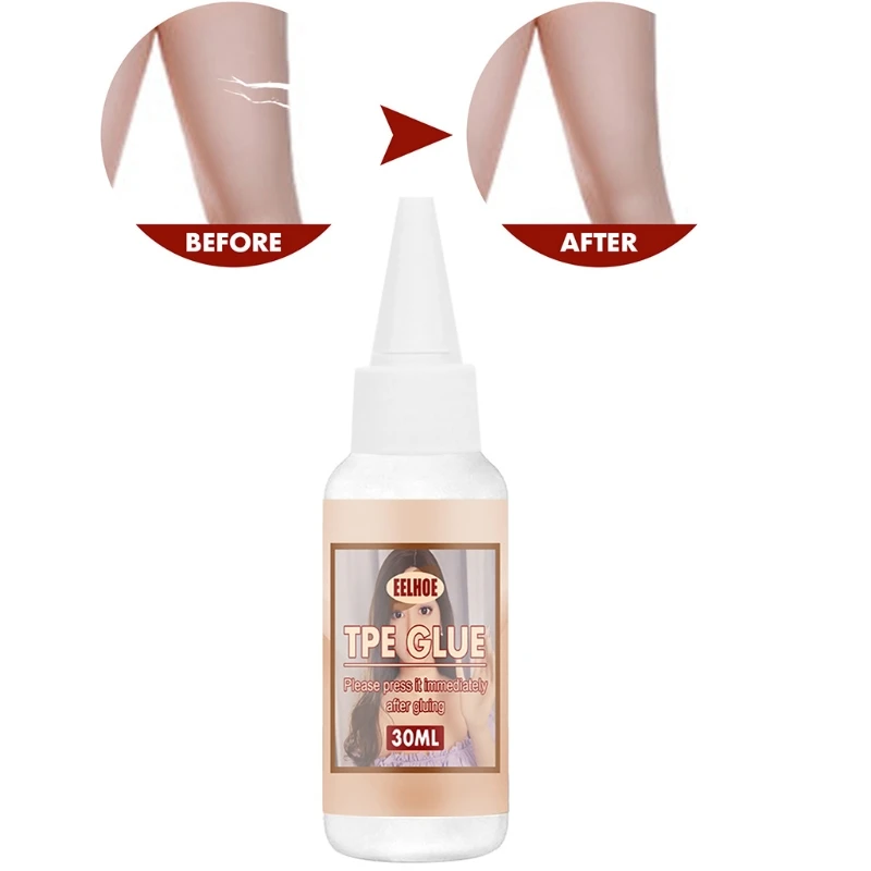 TPE Doll Accessories for Fast Repair Solid Doll Repair Agent TPE Solvent Glue for Silicone Doll Repair 30ml Not Stiff 29EA