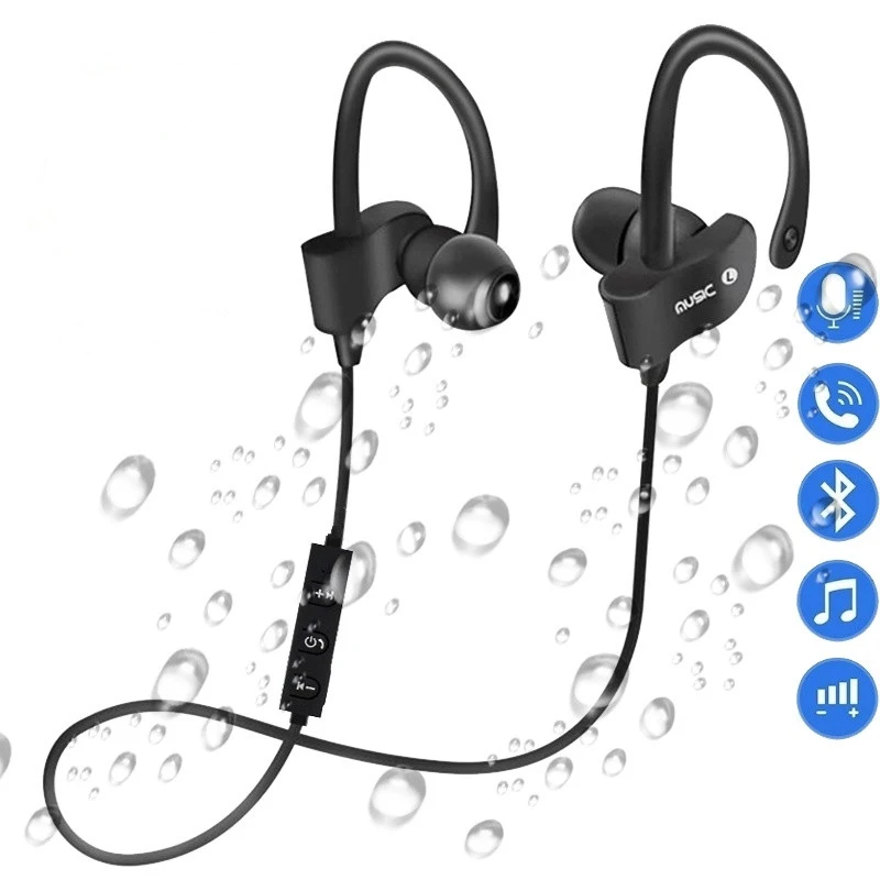 Wireless Earphones Wireless Bluetooth Sports Headphones Fone de ouvido Music Headset Gaming Handsfree for iphone Samsung Huawei