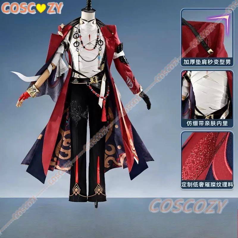 Honkai: Star Rail Mortenax Blade Costume de Cosplay Dual Reality Paradise Ensemble Complet pour Homme Tenue de Haute Qualité Costumes Adultes pour Con