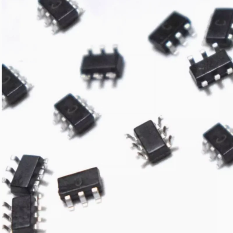 10pcs/lot Flashing Light Chip IC 2 Lights Flashing 2HZ LED Flashing 6-pin SMD Slow Flashing Indicator IC