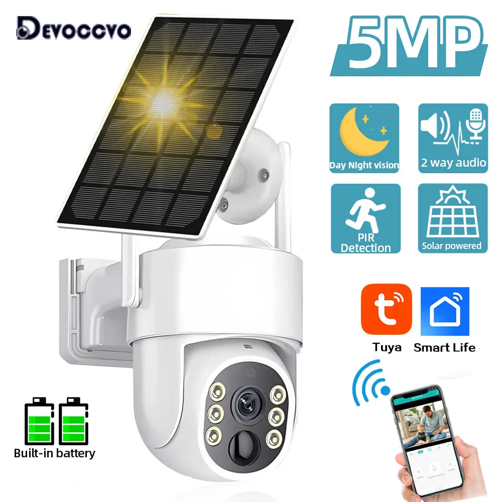Outdoor 5MP Solar W… - image