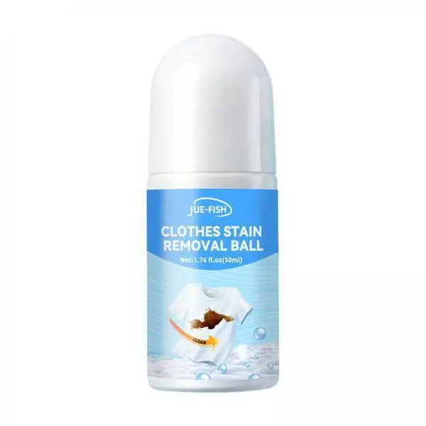 Clothes Cleancer Roll on 50ml Portable Stain Removal Soap Multi Purpose Deep Cleaning Solution for Fabric Laundry
