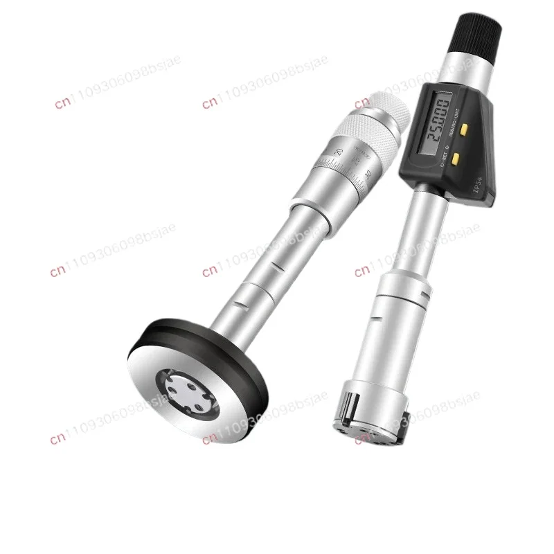 Three-claw inner diameter micrometer three-point internal measurement digital display micrometer inner measurement 6-8-10 MM