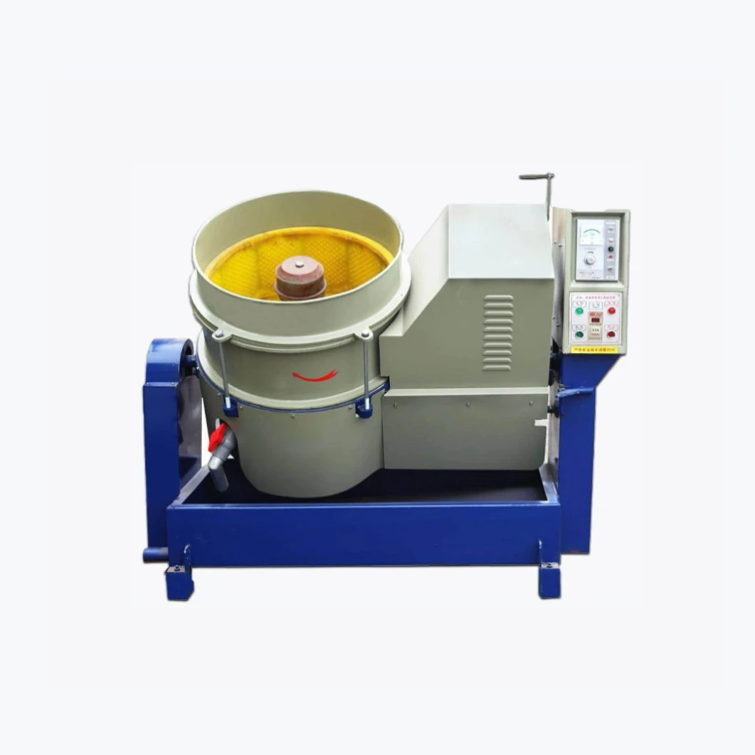 New 120L High Precision Centrifugal Disc Finishing Machine for Polishing Motorcycle Automotive Camshaft Featuring Motor Engine